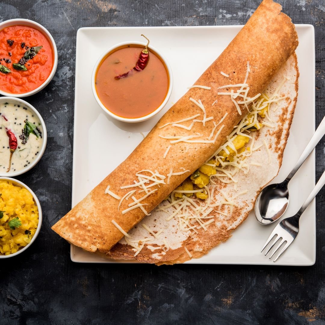 Cheese dosa